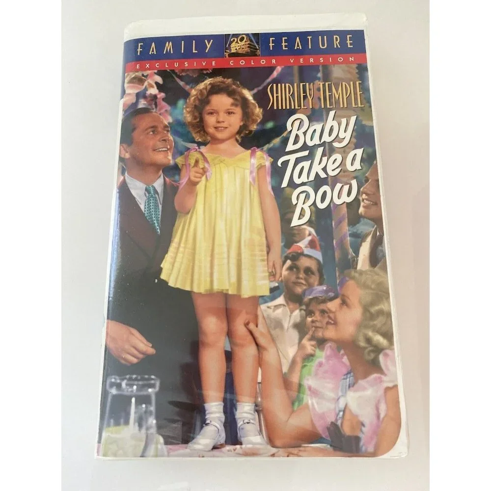 Shirley Temple Family Favorites Triple Pack 3 Movie‎ Collection VHS Set V3 2000